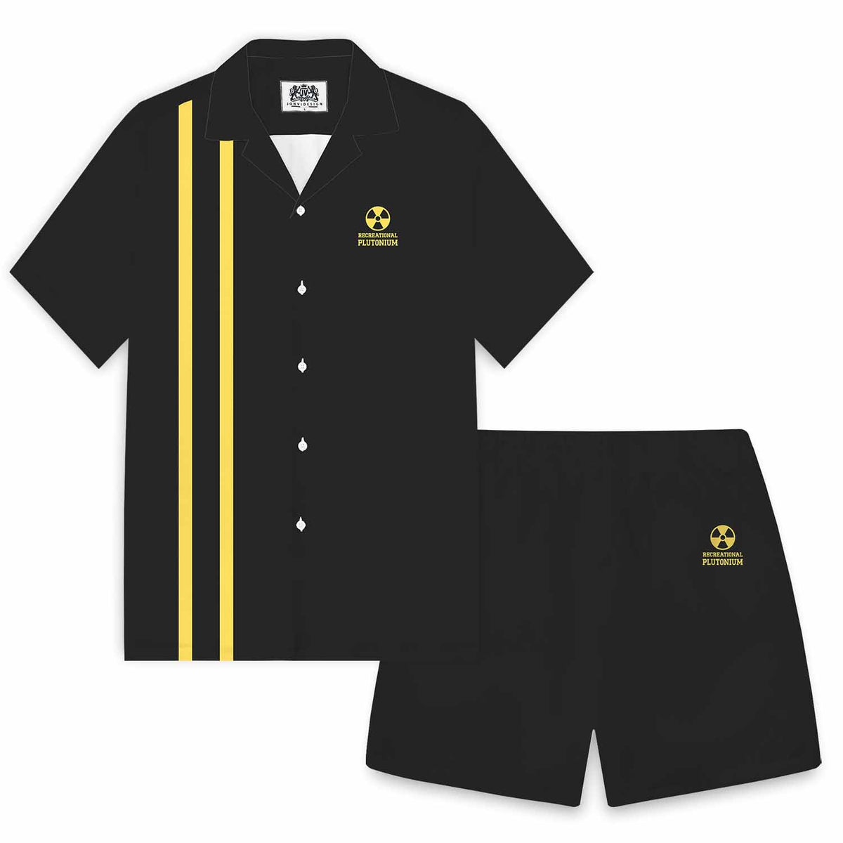 Legalize Recreational Plutonium Elastic Band Casual Shorts