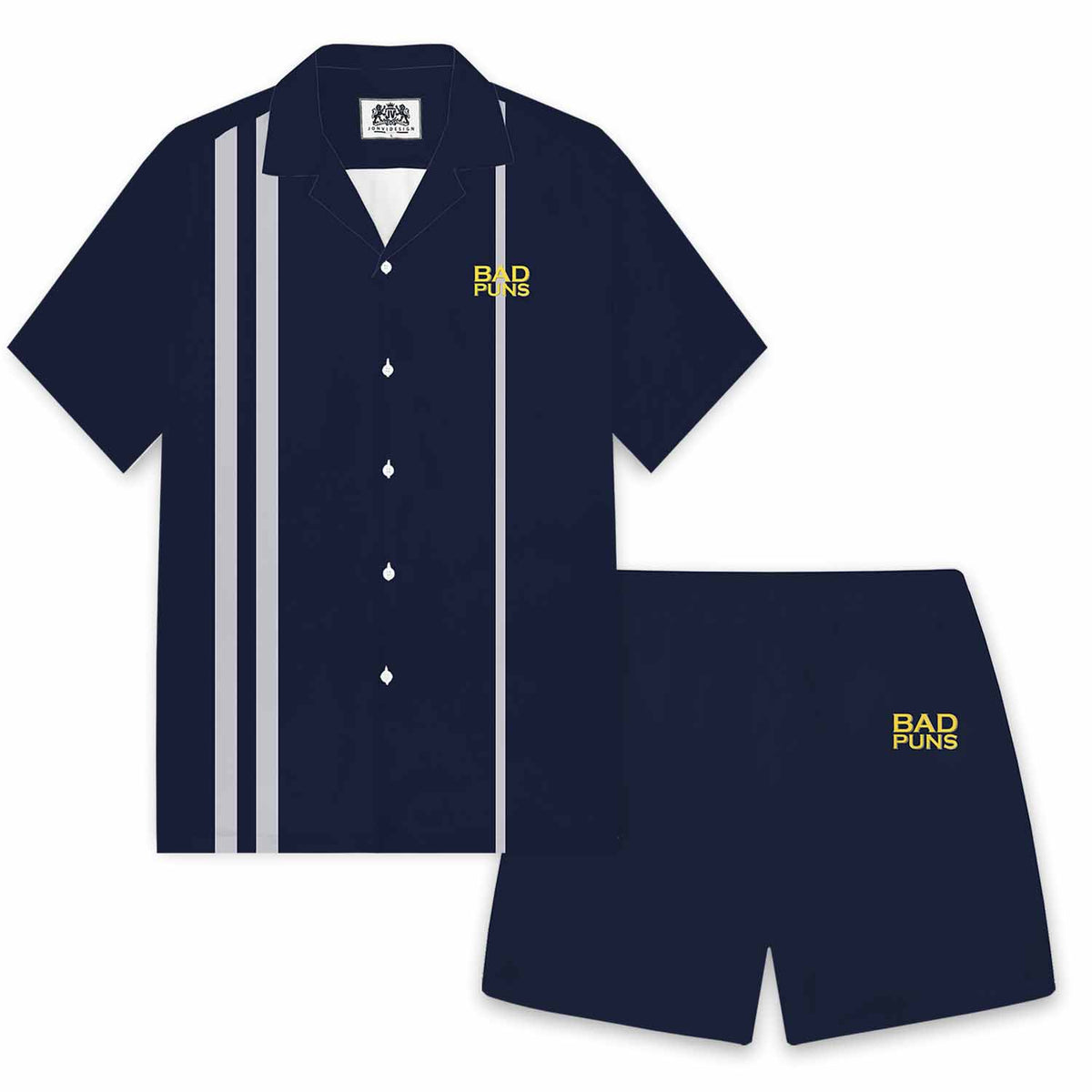 Funny Bad Puns That's How Eye Roll Elastic Band Casual Shorts