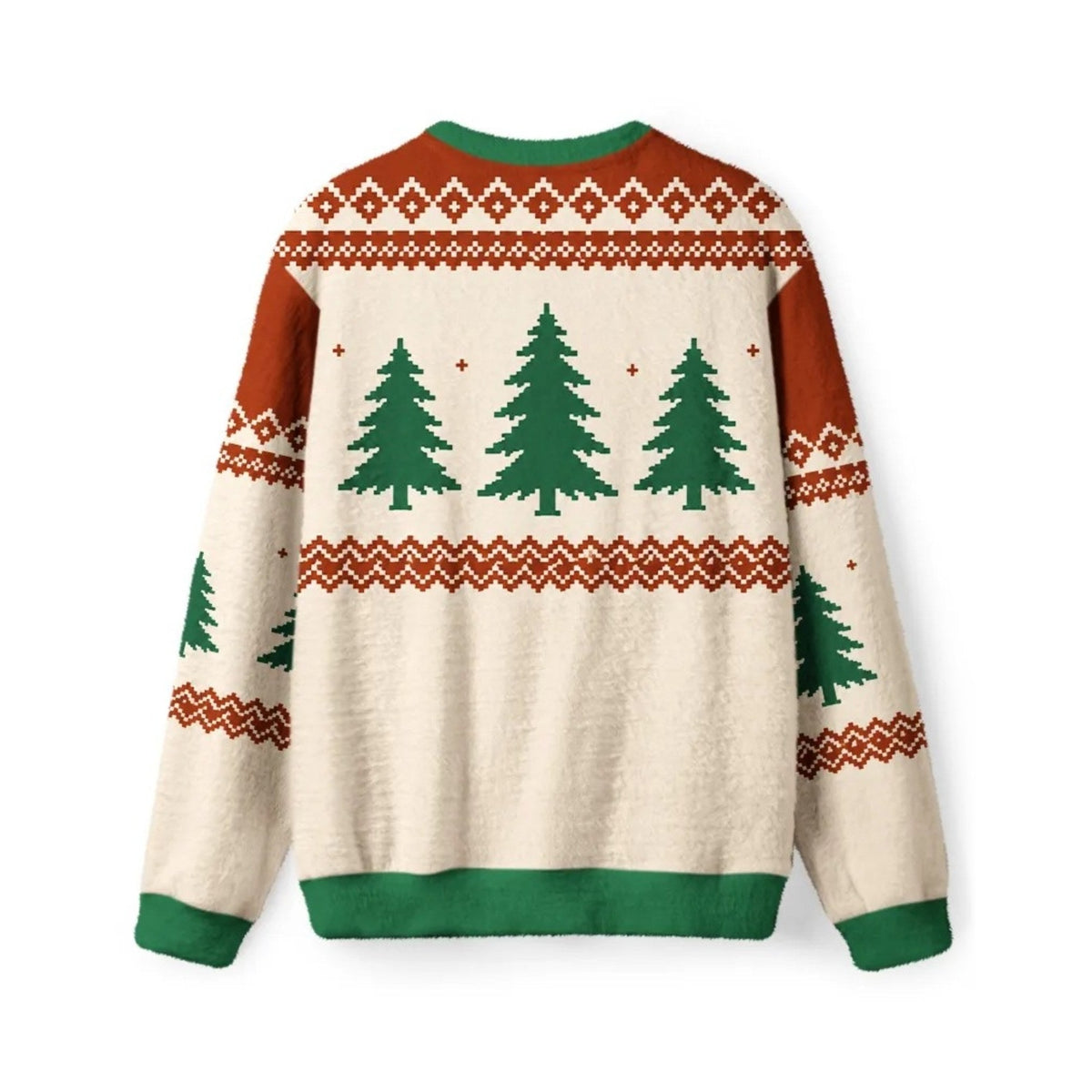 Christmas Pine Tree Sweater - back