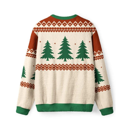 Christmas Pine Tree Sweater - back